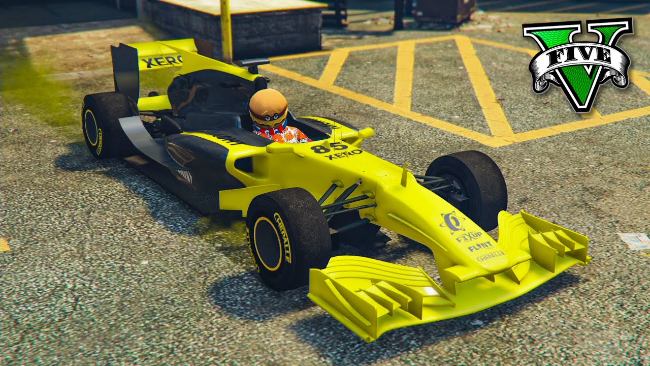 GTA V Online: NOVO FORMULA 1 BENEFACTOR BR8!! $3.400.000 - YouTube