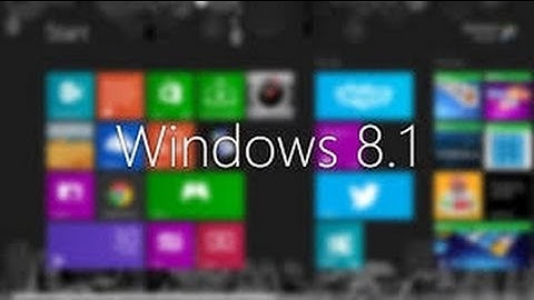 Windows 8.1 Review (1080p)