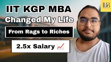 How MBA from IIT Changed my Life? | MBA from VGSoM IIT Kharagpur Good or Bad? | Better than IIMs?