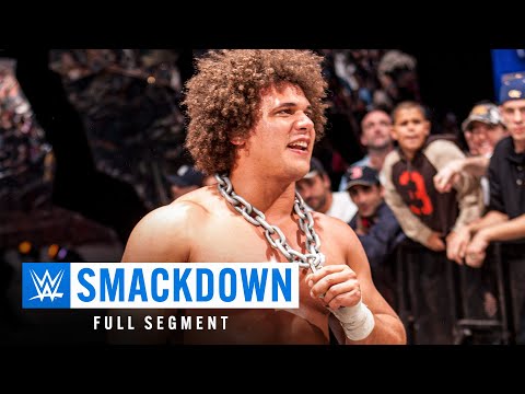FULL SEGMENT — Carlito debuts and challenges John Cena for the U.S. Title: SmackDown, Oct. 7, 2004