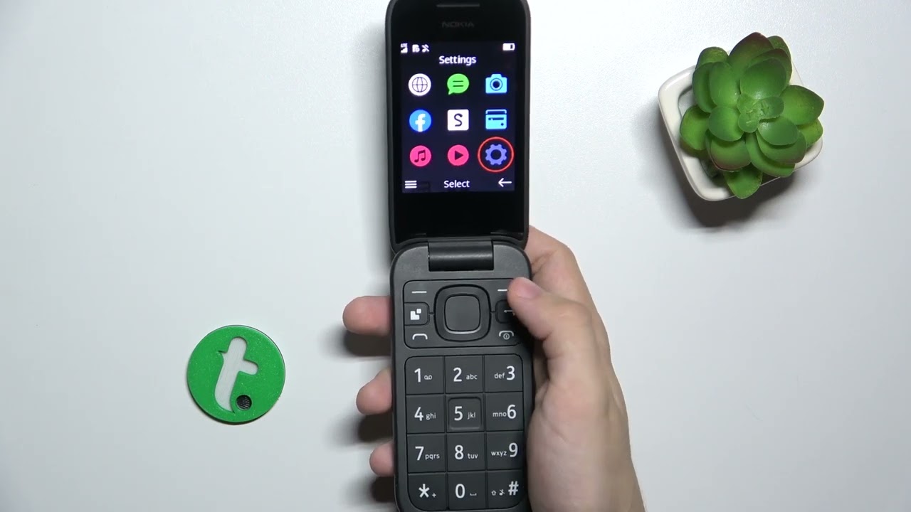 Nokia 2660 Flip - How to Customize Welcome Note - Personalize Your Device