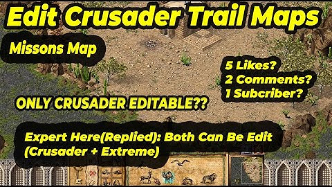 Edit Default Maps In Stronghold Crusader😳 | Stronghold Crusader Tricks