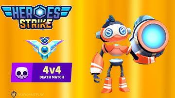 Heroes Strike - Gameplay Walkthrough Part 42 - Destroid Deathmatch (iOS, Android)