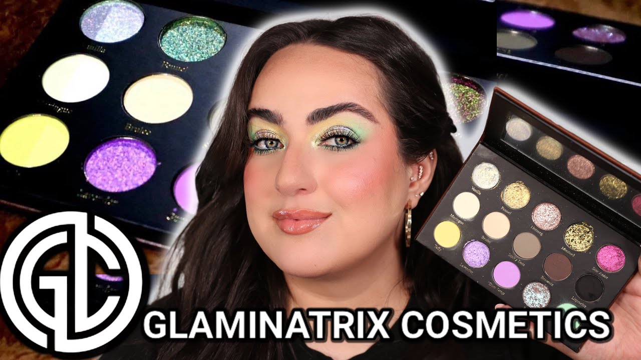 GLAMINATRIX  COSMETICS  SUGAR & SPICE PALETTE REVIEW & TUTORIAL!