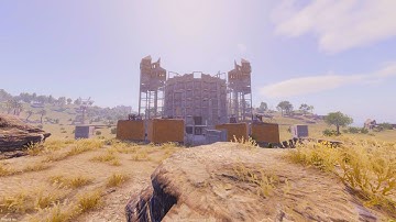 I found a decaying zerg base... | Rust Console edition