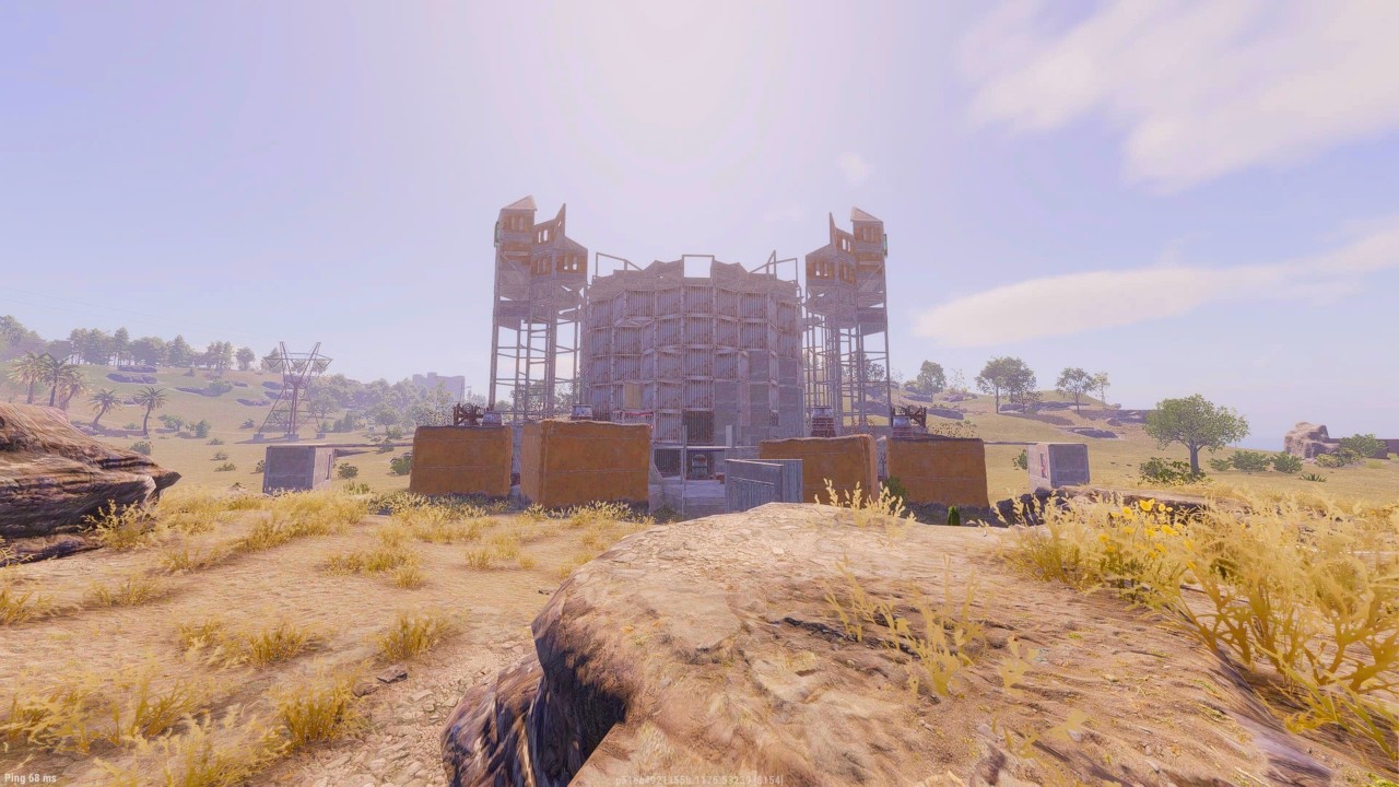 I found a decaying zerg base... | Rust Console edition