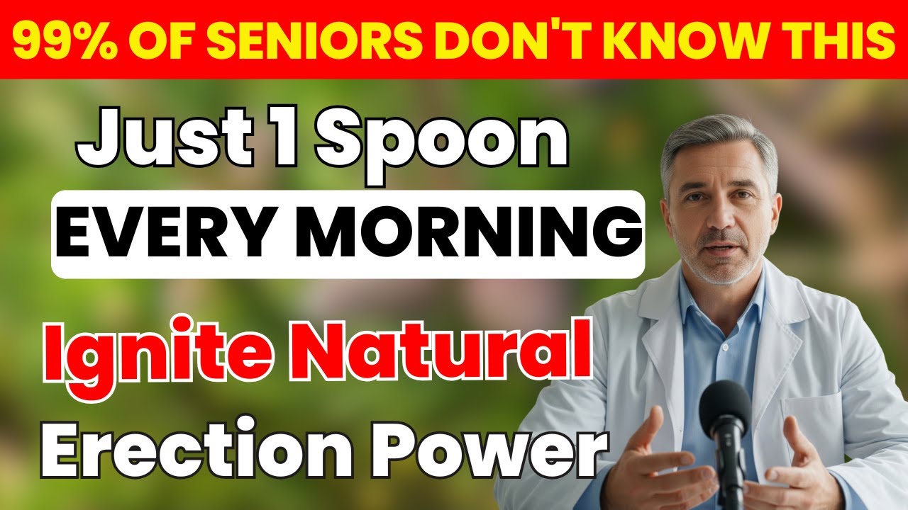 Take 1 Morning Spoon to Revive Energy, Strength & Confidence! | Senior Health Tips