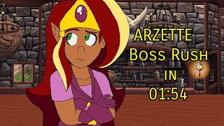 Arzette: The Jewel of Faramore Boss Rush in 1:54