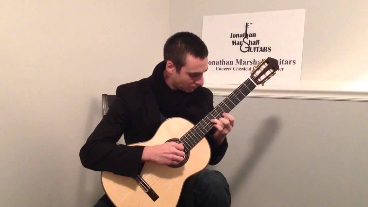 Kenny Hill Player Series Classical Guitar, Elevated Fretboard, Sound