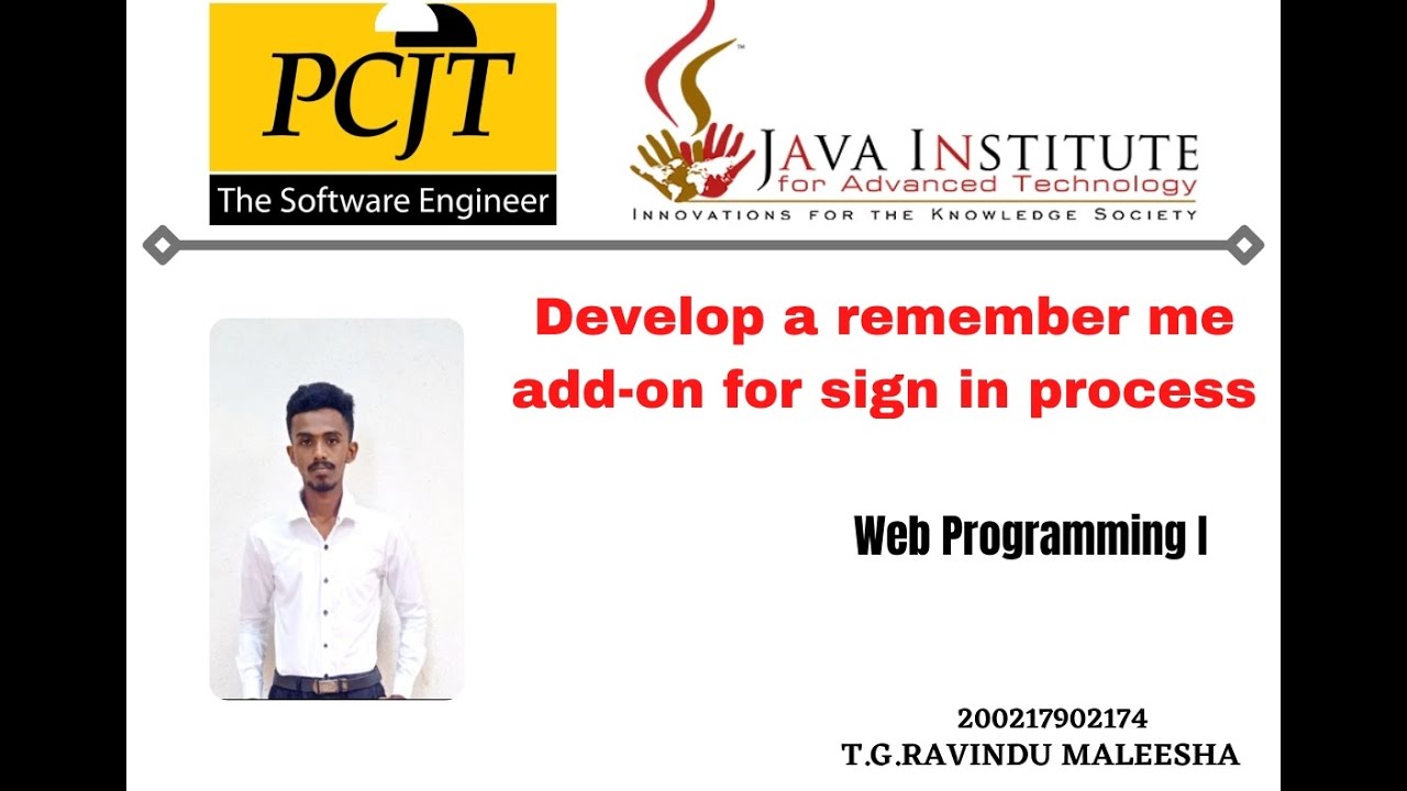 Web project Task 04 | 1st year | Semester 01 | Java Institute | eShop ...