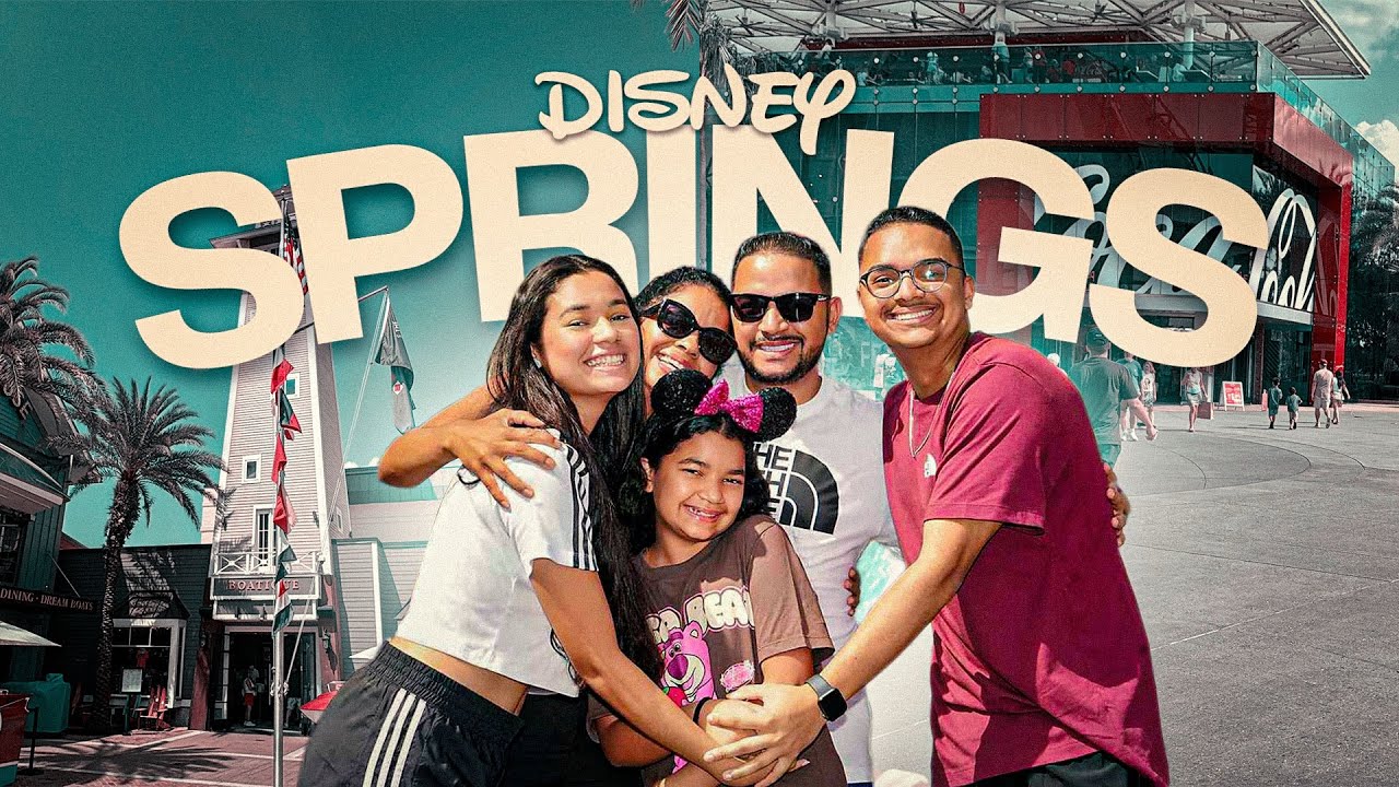 DISNEY SPRINGS: O Paraíso das Compras em Orlando!  Experimentamos as Cocas do Mundo! 🥤