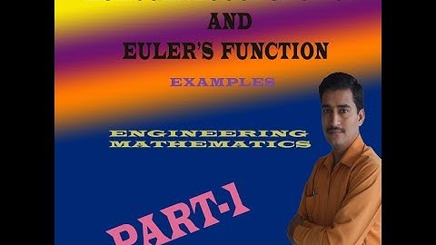 ENGINEERING MATHS 1 EULER