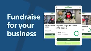 Raise money for your business with GoFundMe