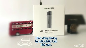 Đầu đọc thẻ SD/TF Usb Type-C Ugreen 50704