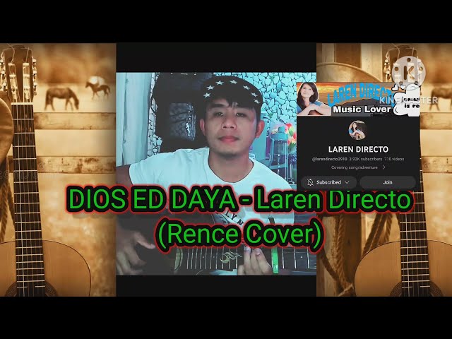 DIOS ED DAYA - Laren Directo (Rence Cover) class=