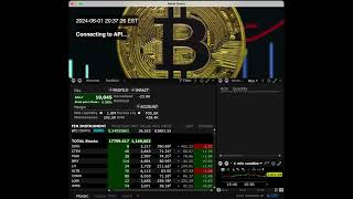 #BTC's price tomorrow (06/02/24) based on a #MonteCarloSimulation