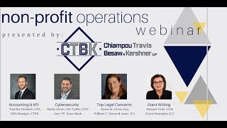 CTBK Non-Profit Operations Webinar