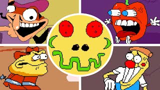 Pizza Tower🍕 : ALL BOSSES【 No Damage / P Rank 】.