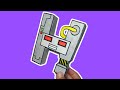 German Alphabet Lore H | DIY Paper Craft