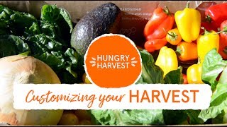 Customizing Your Harvest