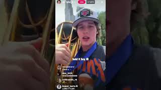“This my real trophy right here. Y’all got that one I got this one.” Tyler Kolek to Jalen Brunson 😂