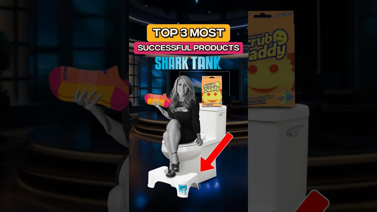 These are the Top 3 MOST SUCCESSFUL products on #SharkTank! 🤯