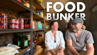 DIY Shipping Container Pantry Setup | Insulation & Organization
