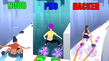 NOOB vs PRO vs HACKER - Sky Roller