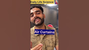 #sciencefacts :Air Curtain Science 101 | #scienceexperiment #dailyscience