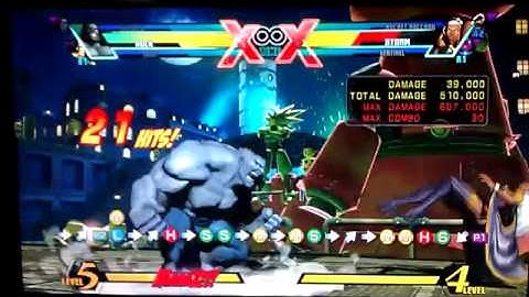 UMvC3 - Gamma Tornado Reset - Back Tech
