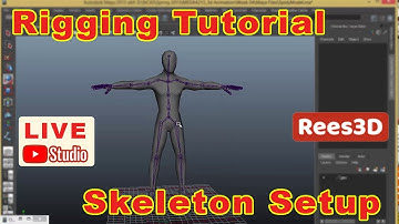 Maya Rigging Tutorial | Rees3D.com