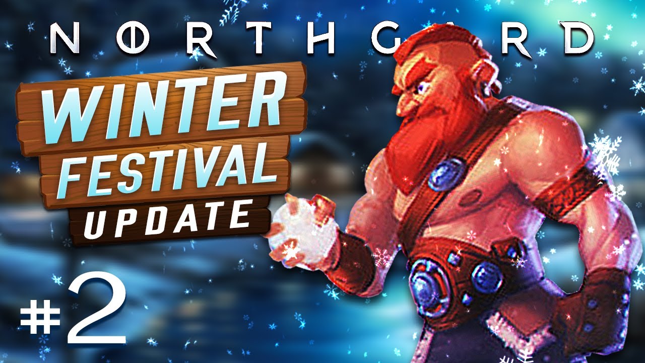 Northgard Multiplayer Part 2 - NEW WINTER FESTIVAL UPDATE! (Hard Mode)