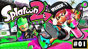 SPLATOON 2 #01: LEVEL 1 - RETURN OF THE OCTARIANS: "RESCUE THE ZAPFISH"