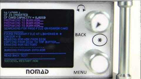 Zaxcom Nomad: Updating Software