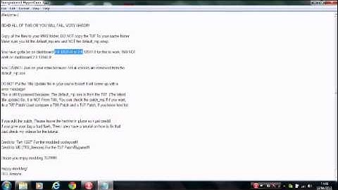 How to bypass the TU7 in MW2 ( JTAG TUTORIAL )