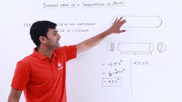 Class10th – Surface area of Combination of Solids | Surface Area and Volumes | Tutorials Point