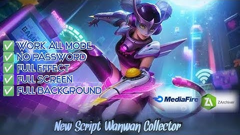 New script skin wanwan Collector | New patch | MLBB~Elos Art