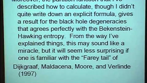 Edward Witten - Three-Dimensional Gravity Revisited
