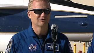 STS-126 Pilot Eric Boe Reflects on Endeavour's Approach and Landing at Edwards AFB