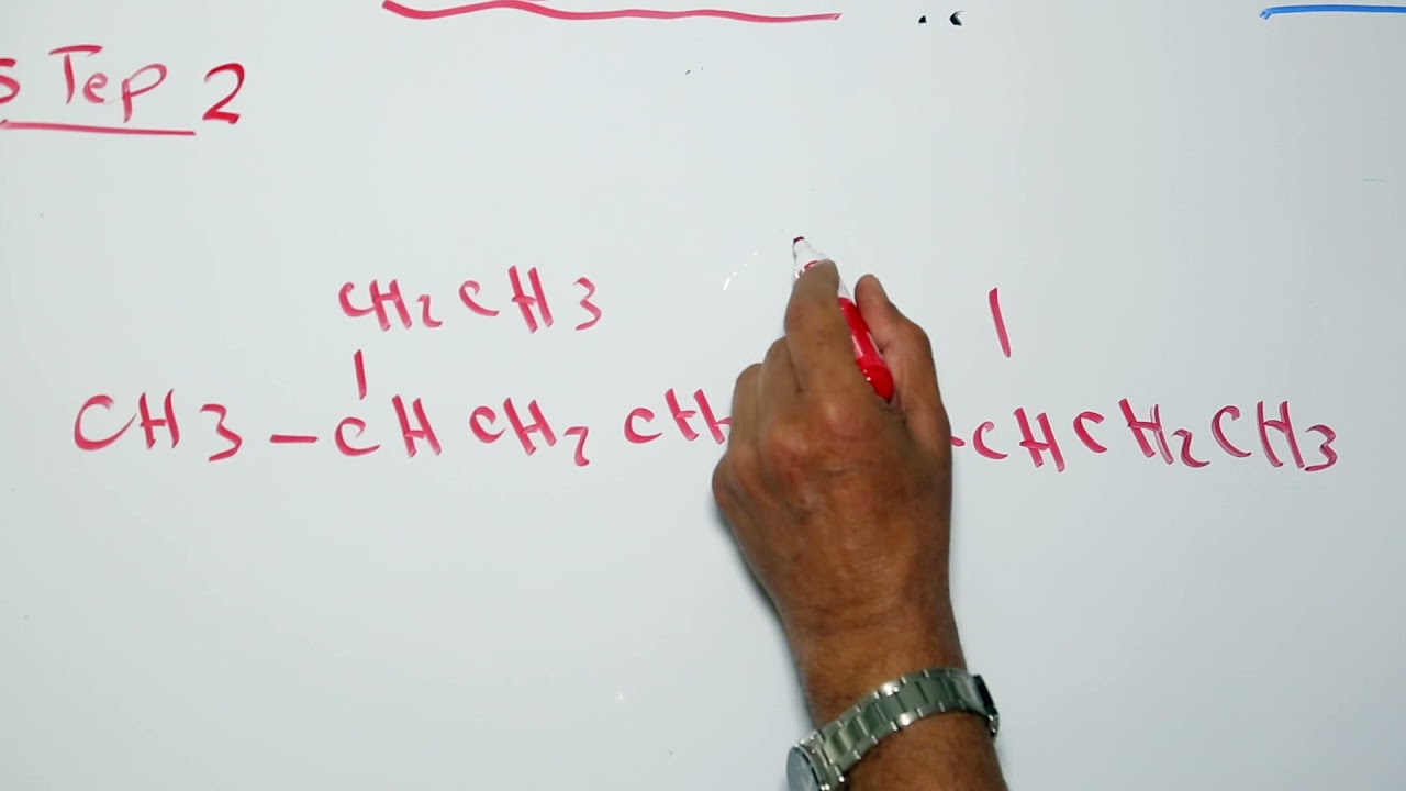 تسمية الألكانات & Naming Alkanes