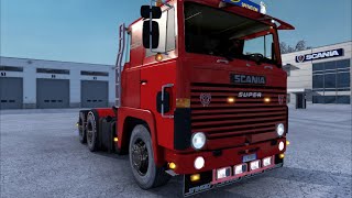 [V. 1.39] Euro Truck Simulator 2- Winter mod and Scania 1 Series