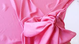 Matase Naturala Candy Pink Fara Elastan