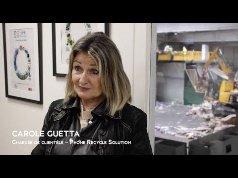 Visite du Centre Parisien de Recyclage - video from Phone Recycle Solution