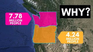 UNEXPECTED facts about Oregon vs Washington