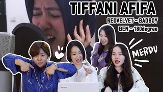 REAKSI ORANG KOREA COVER KPOP/BEN REDVELVET COVER REACTION/케이팝 커버송 인도네시아