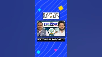 Why did DG Shipping blocked INDoS OF 334 Seafarers? #merchantnavydecoded #merchantnavy