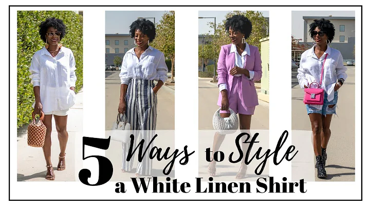 Elevate Your Spring Style with a White Linen Shirt