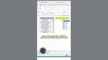 Phần 26. Cách sử dụng hàm count và counta trong excel #shorts