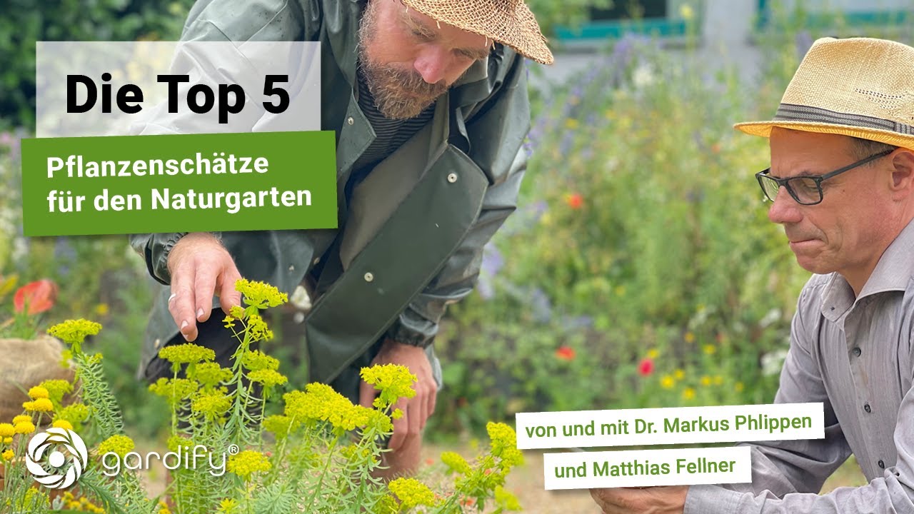Die Top 5 Pflanzenschätze für den Naturgarten mit Matthias Fellner