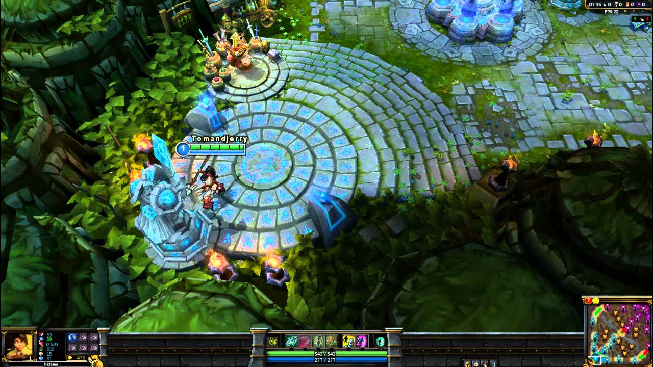 League of Legends Tutorial Ingame Screen Layout YouTube